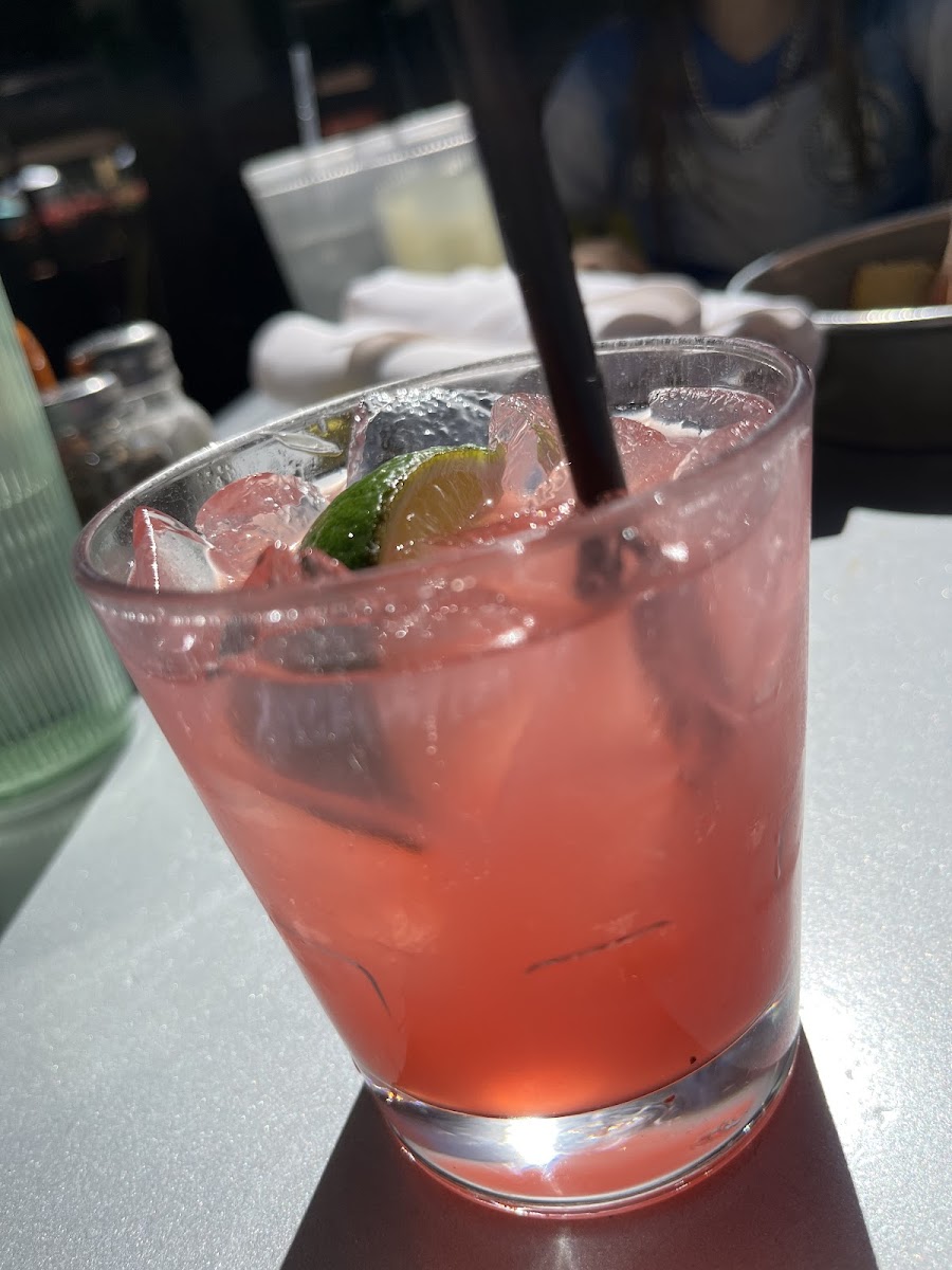 Prickly pear margarita