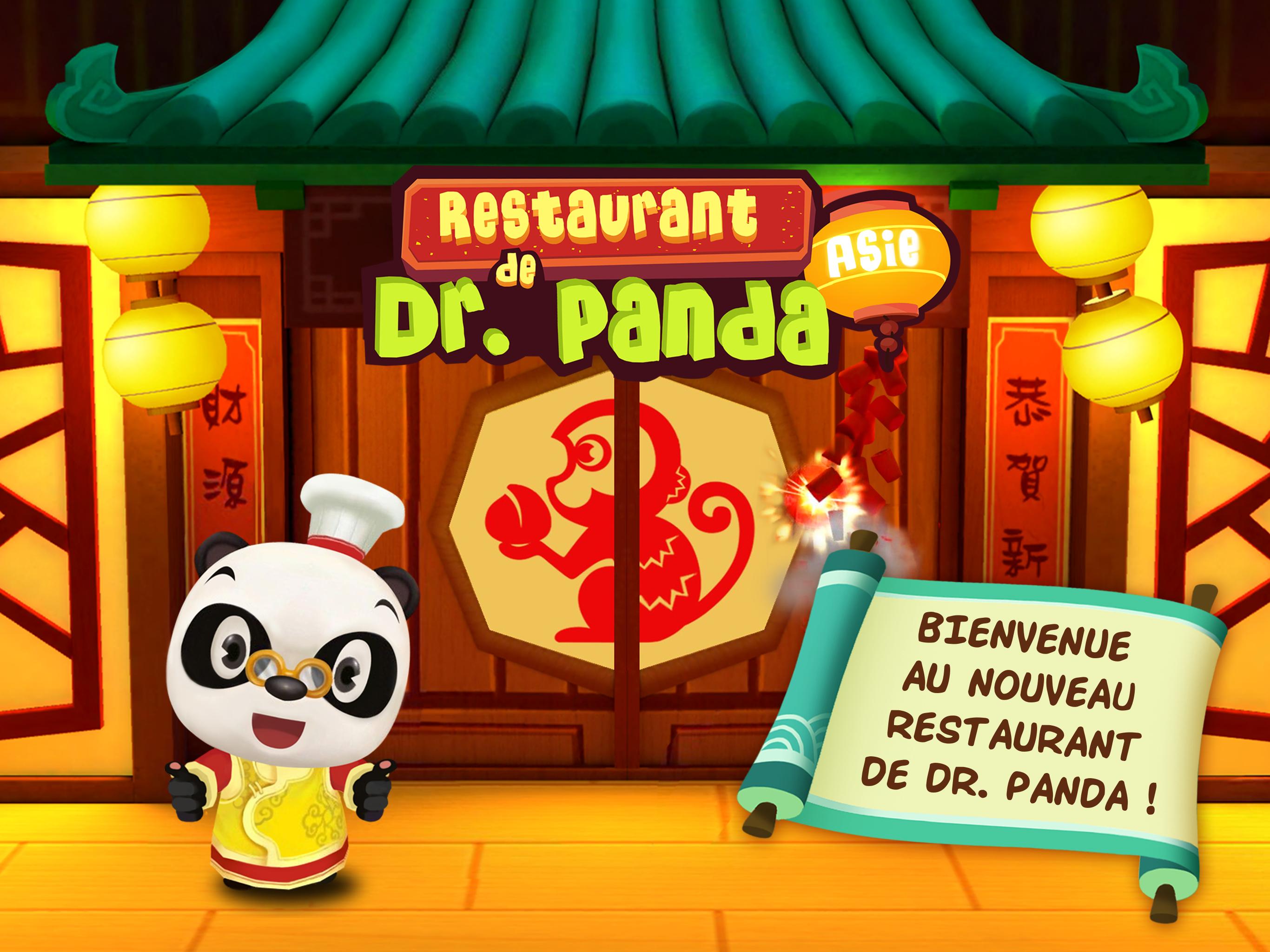 Android application Dr. Panda Restaurant Asia screenshort