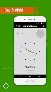 World Clock-International Clock&Time Clock app Screenshot