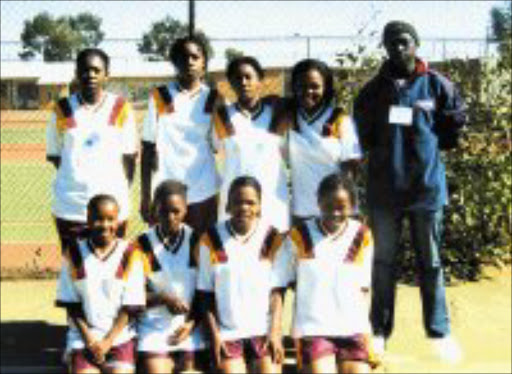 WINNERS: Kagiso Senior Secondary School won the netball category duri ng the sports festival in the township last weekend. Pic. Unknown.
