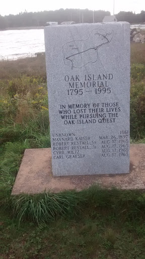 Oak Island Memorial