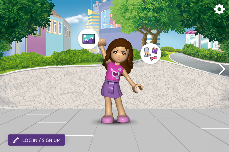 Android application LEGO® Friends – Meet us screenshort