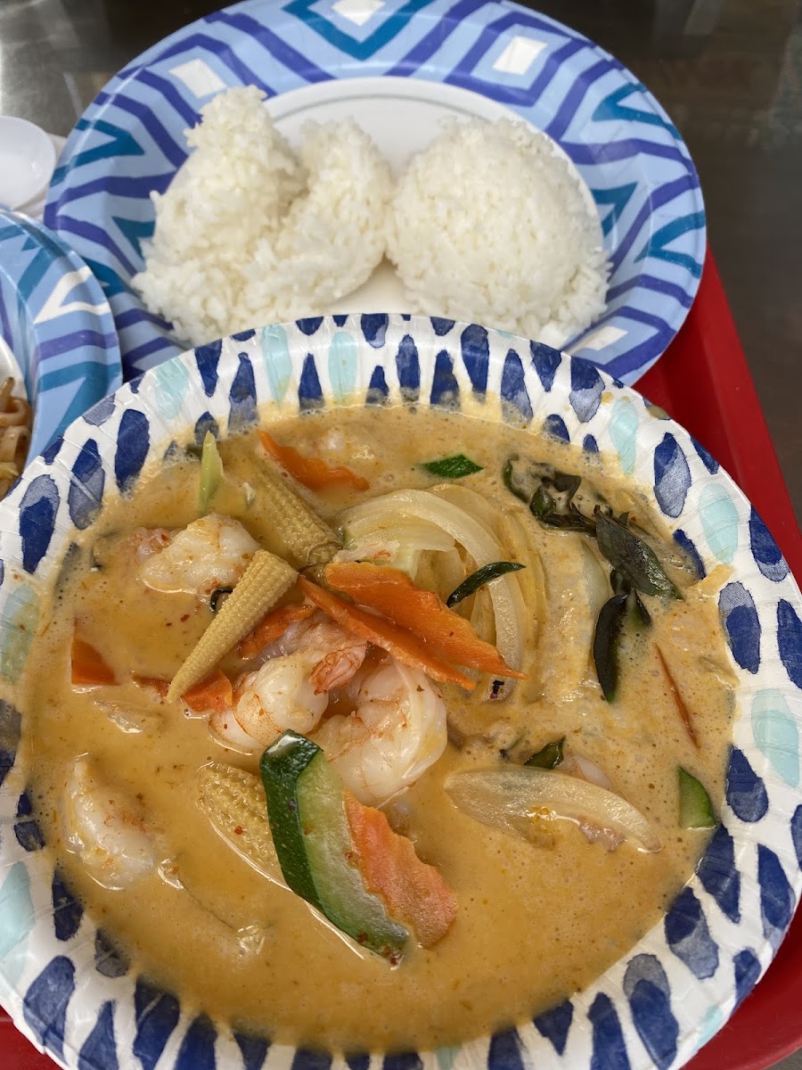 Shrimp curry