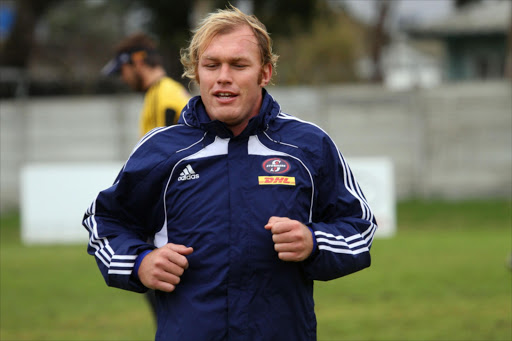 Schalk Burger during the Stormers training session at High Performance Centre, Bellville on June 29, 2011 in Cape Town, South Africa