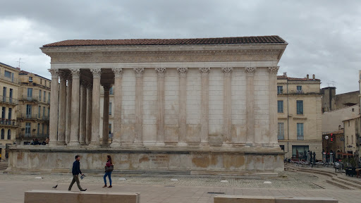 France, Nimes la maison Carrée