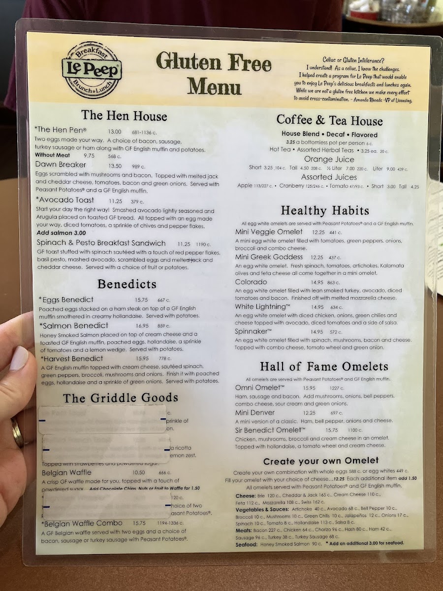 GF menu 1
