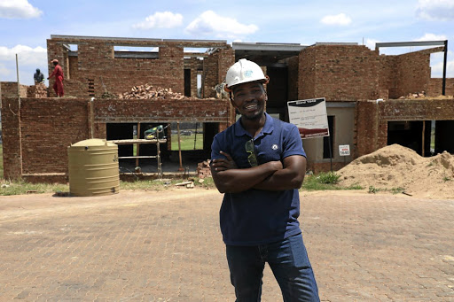 Civil engineer Maemo Machaba and his company build multiple-storey houses./Supplied