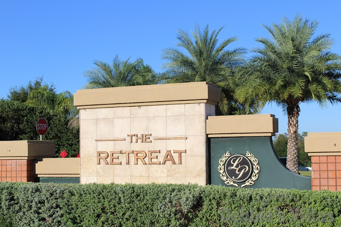 Entrance to The Retreat, sub-community of Legacy Park