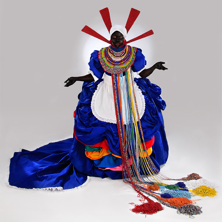 Mary Sibande, Her Majesty, Queen Sophie, 2010 by Mary Sibande.