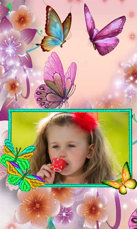 Butterfly Photo Frames — приложение на Android