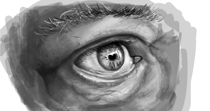 Greyscale Eye 
