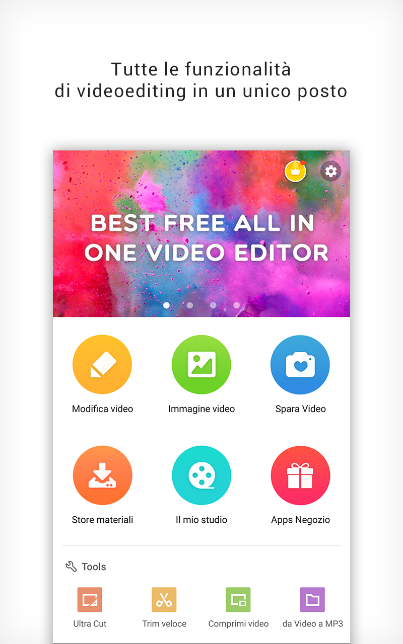Android application Video Editor & Maker VideoShow screenshort