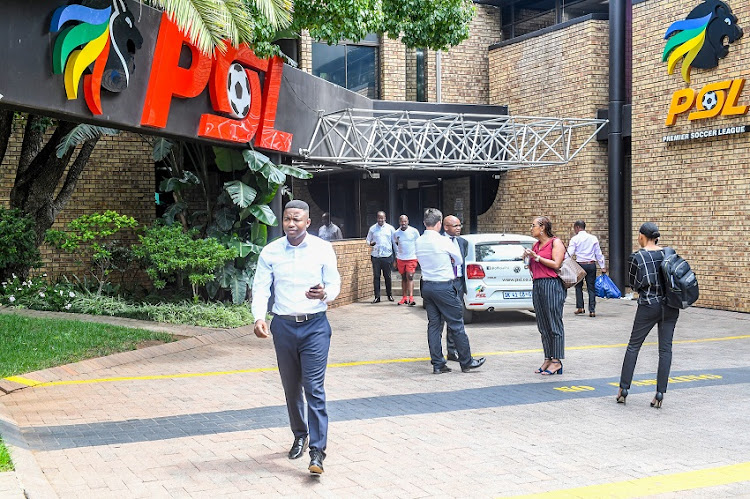 A general view of the Premier Soccer League offices in Parktown, Johannesburg.