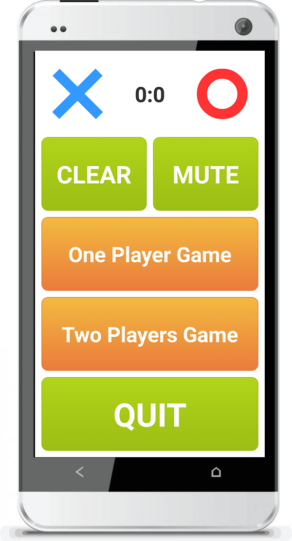 Android application Tic Tac Toe 2 screenshort