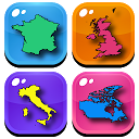 ダウンロード Fun Quizzes - World Map Quiz をインストールする 最新 APK ダウンローダ