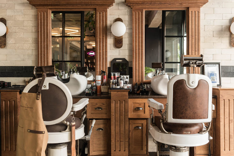 Cutters Barber Shop at Hallmark House Hotel.