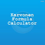 Karvonen Formula Calculator Apk