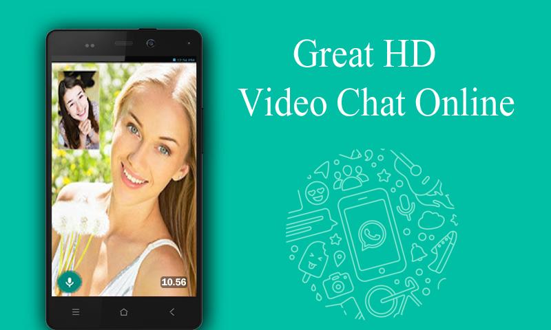 Android application HD Video chat for Whatssap screenshort