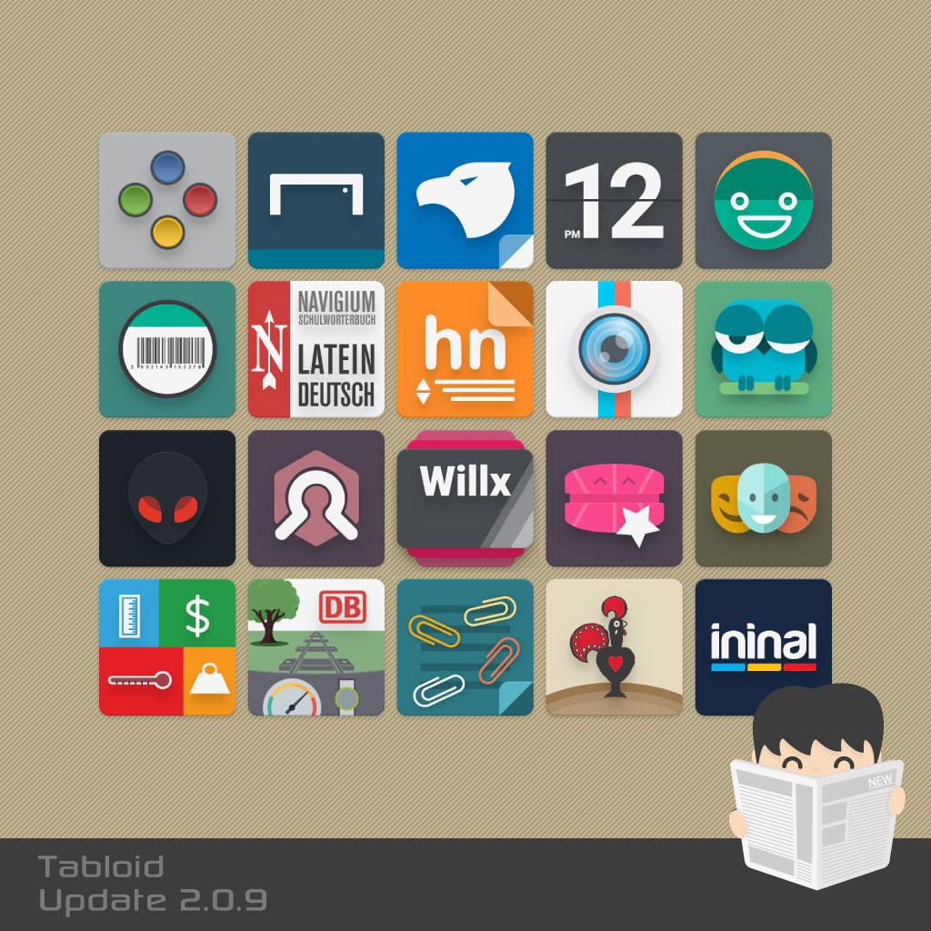 Android application Tabloid Icon screenshort