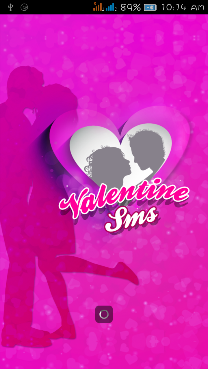 Android application Mr.Valentine Sms screenshort