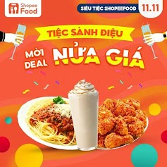 Siêu sale Shopeefood 11.11: Siêu tiệc thương hiệu dành cho tín đồ ăn uống
