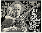 Nyoni's depiction of  MK soldier Solomon 'Kalushi' Mahlangu.