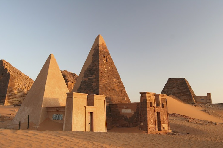Pyramids in Sudan.