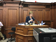 Dr Marianne Tiemensma‚ an expert in forensic pathology and clinical forensics, testifies at the murder trial of Henri van Breda.