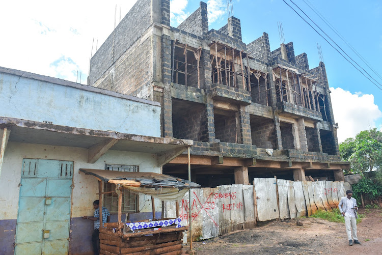 The two buildings in Kutus town, Kirinyaga county
