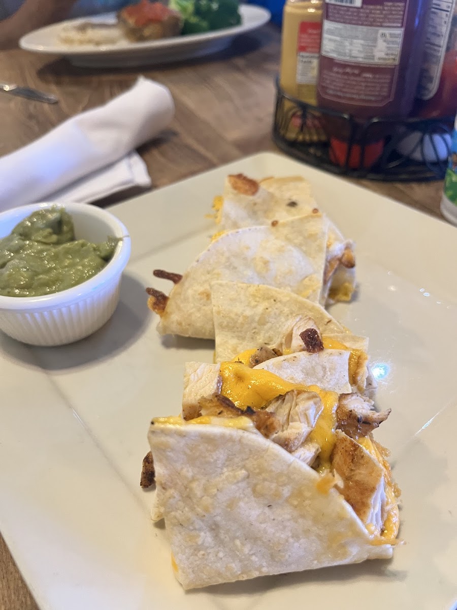 Kids GF quesadilla