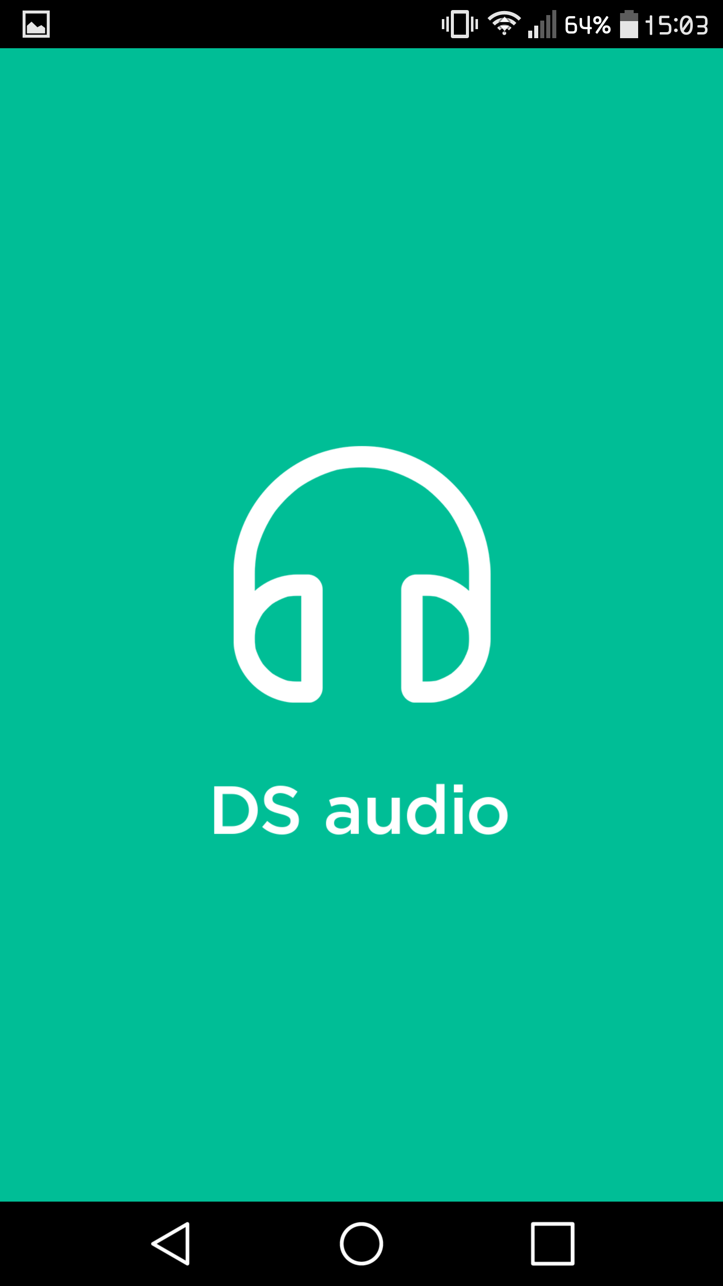 Android application DS audio screenshort