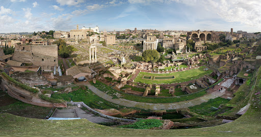 Forum Romanum from the Palatin