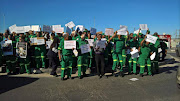 A group of paramedics is marching in Philippi demanding an end to attacks on ambulance workers in townships. File photo