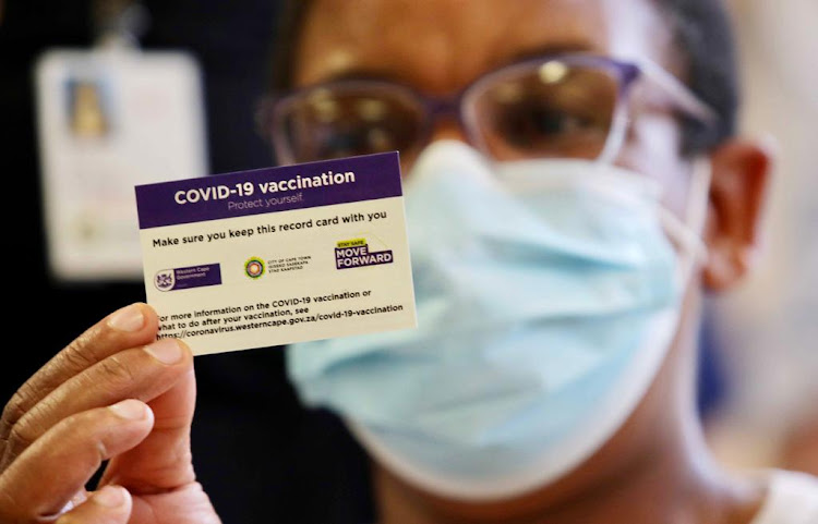 After getting the vaccine, individuals are sent a vaccination code.