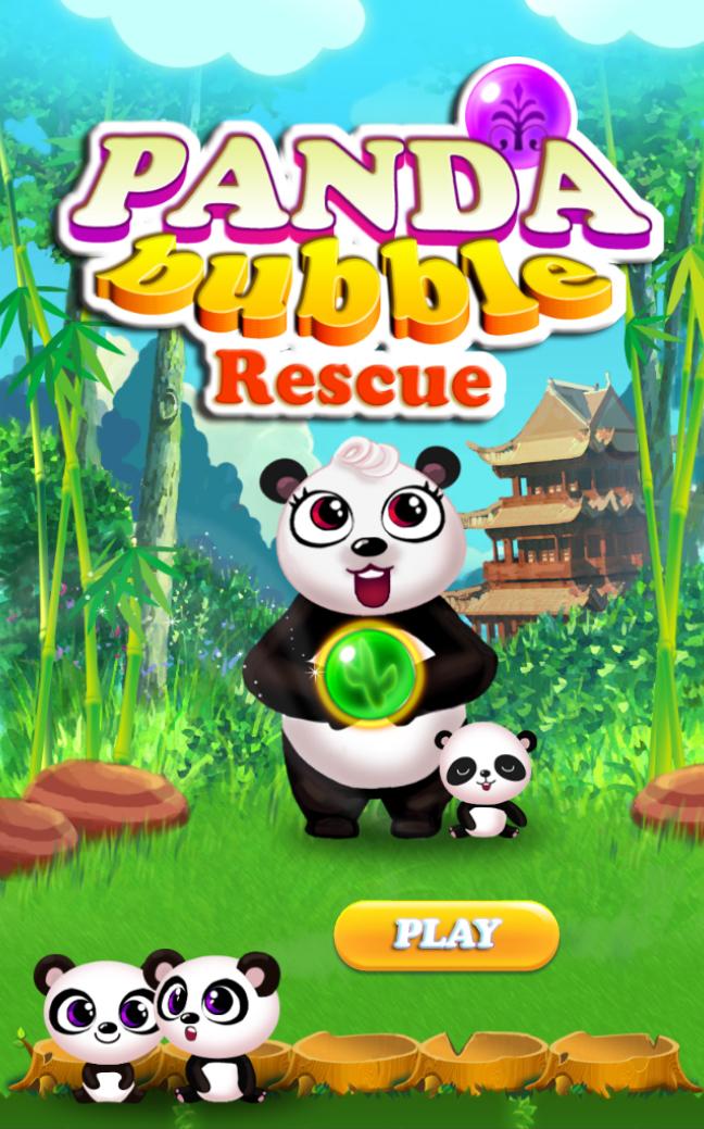 Android application Panda Bubble screenshort
