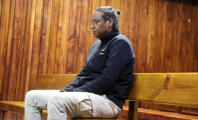 Kidnapping for ransom accused Esmael Malude Ramos Nangy in the Tembisa magistrate's court on July 19.