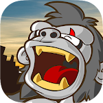 Kong Want Banana: Gorilla game Apk