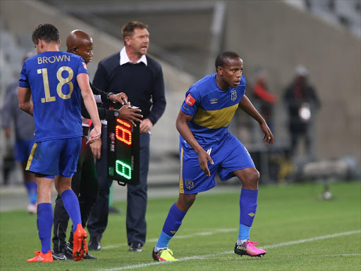 LEBOGANG MANYAMA (CAPE TOWN CITY) Manyama appeared to be coasting his career when he was deemed surplus to requirements at SuperSport and then did OK while on loan at Mpumalanga Black Aces last season. But since being given the captain’s armband at Cape Town City‚ he has been a revelation and an early pick for Player of the Season. There is even talk of a recall to the Bafana Bafana squad. Picture Credit: Carl Fourie/Gallo Image