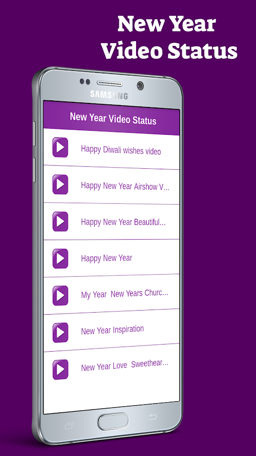 Video Status on New year 2018 — приложение на Android