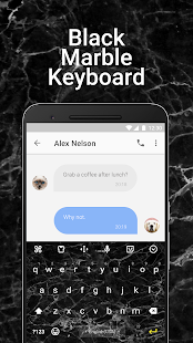 How to install Black Marble Emoji Keyboard Theme for Facemoji v1.0 mod apk for bluestacks