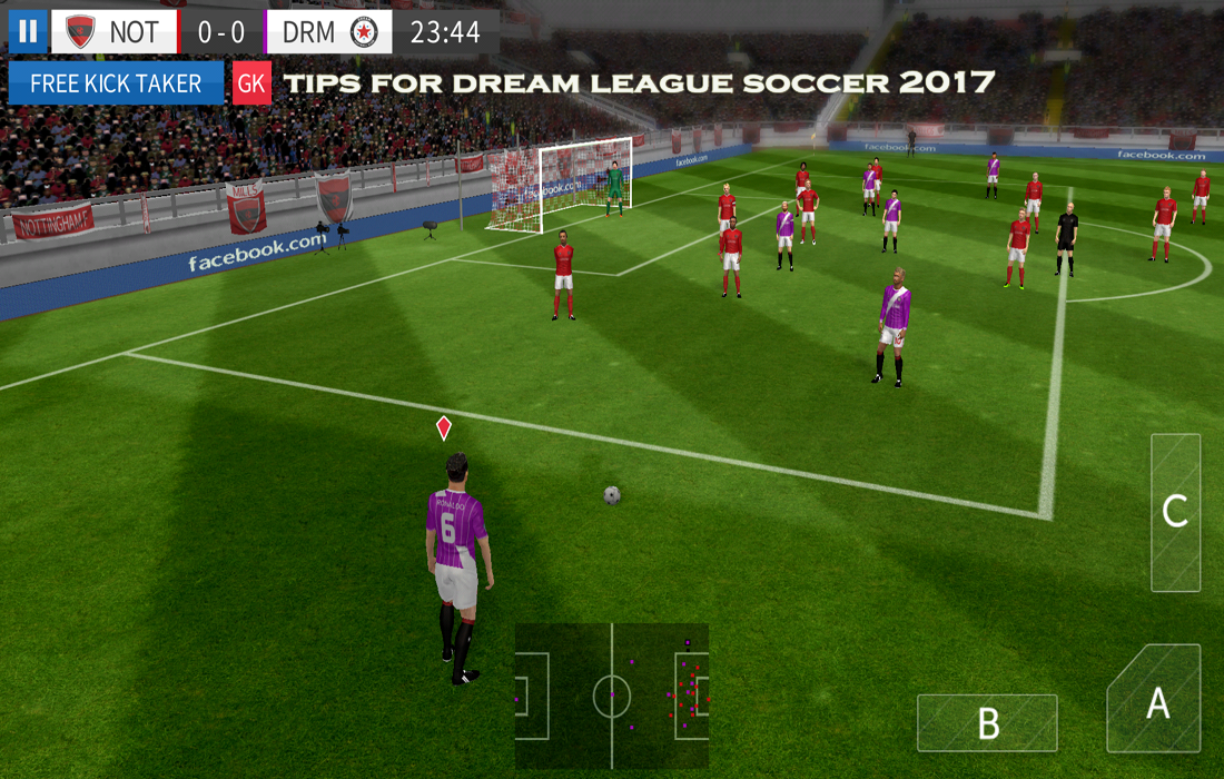 Android application Tip For Dream League Soccer 17 screenshort