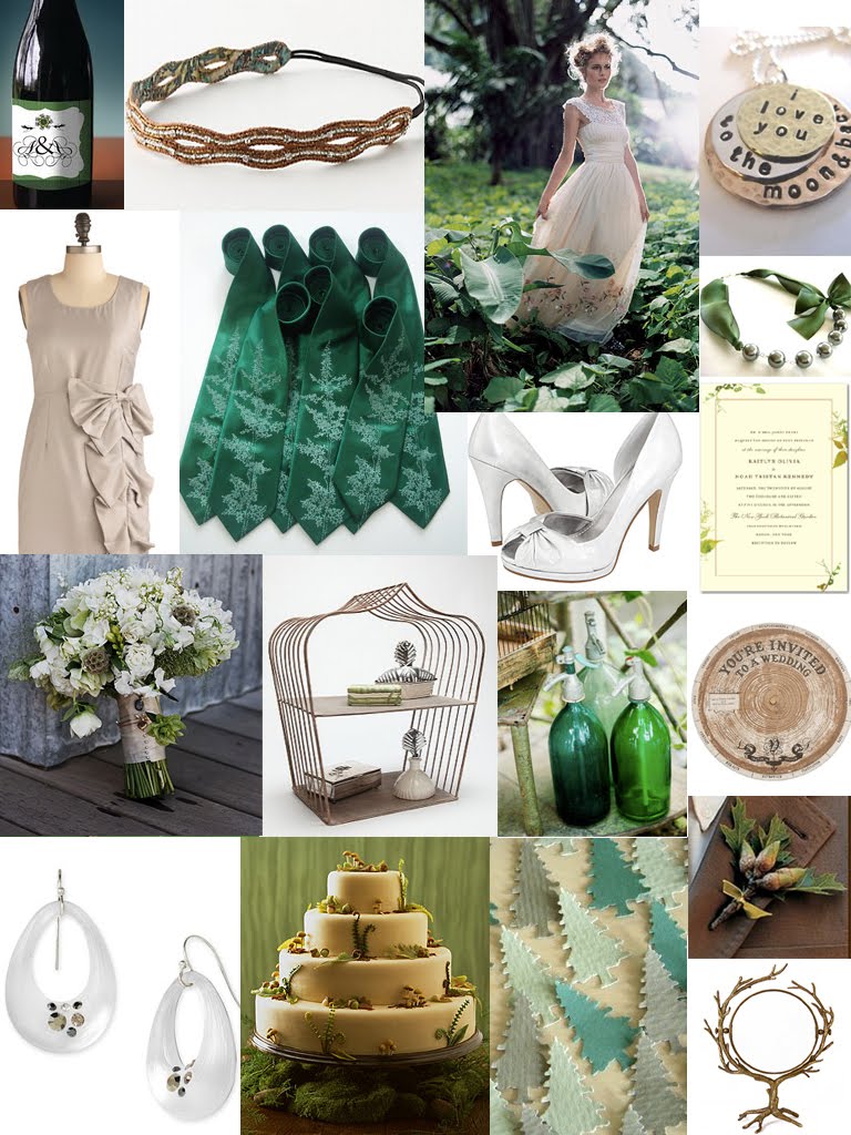 teal and silver wedding