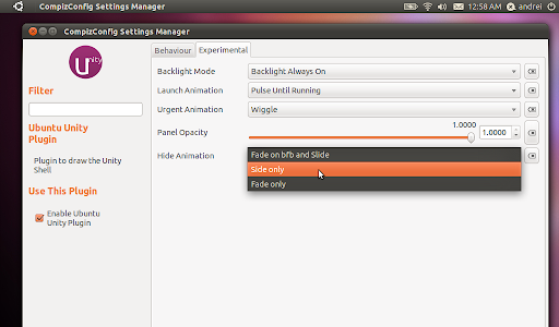 A while back, the Ubuntu 11.04 Unity launcher lost its normal autohide 