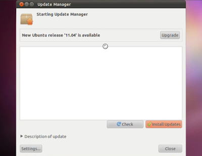 Ubuntu 11.04 upgrade