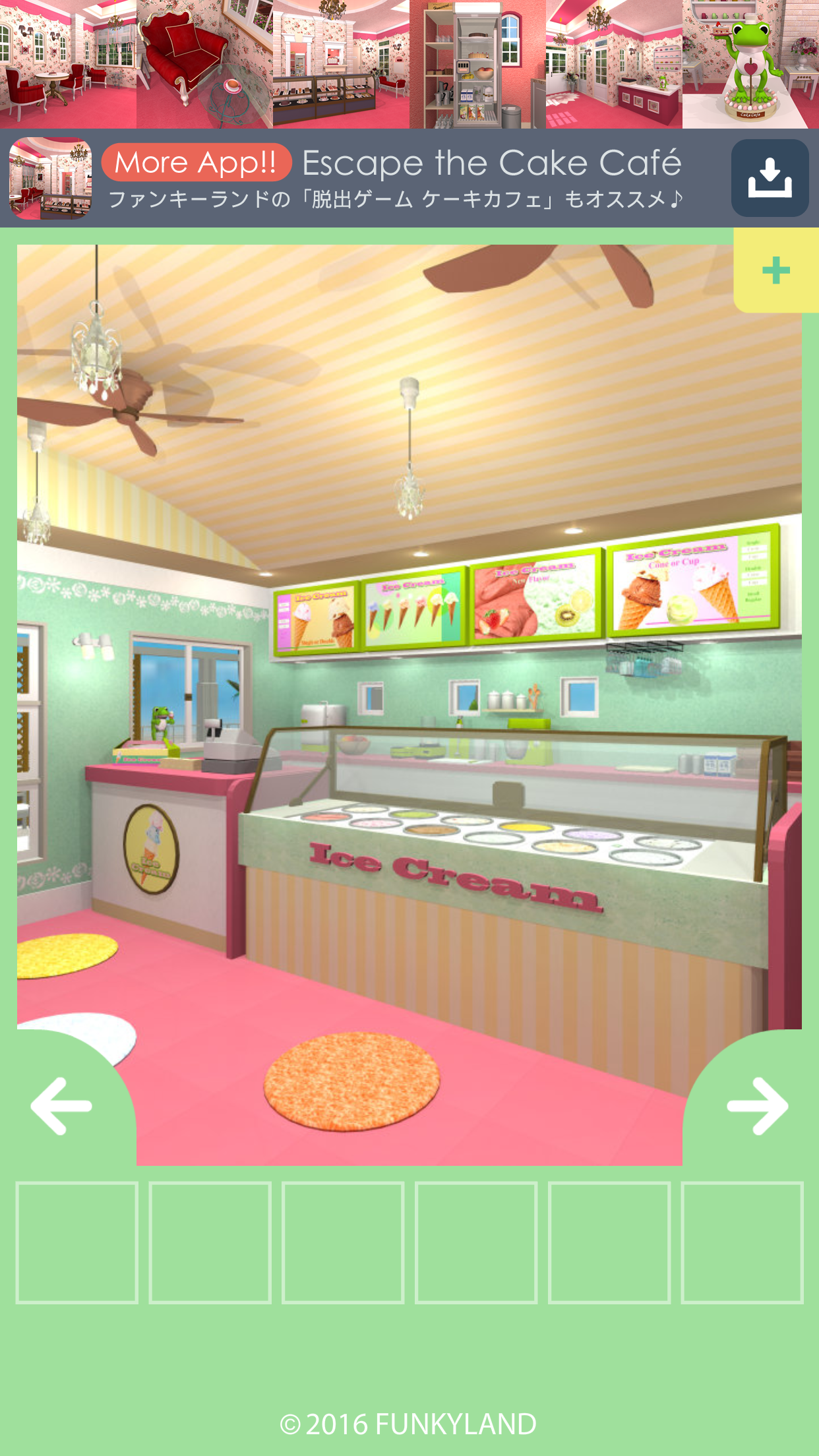Android application Escape the Ice Cream Parlor screenshort