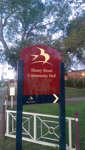 Henry Street Community Hall At Greenzy Park