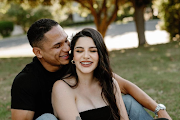 Rugby player Herschel Jantjies and his partner Kelsey welcome their bundle of joy.