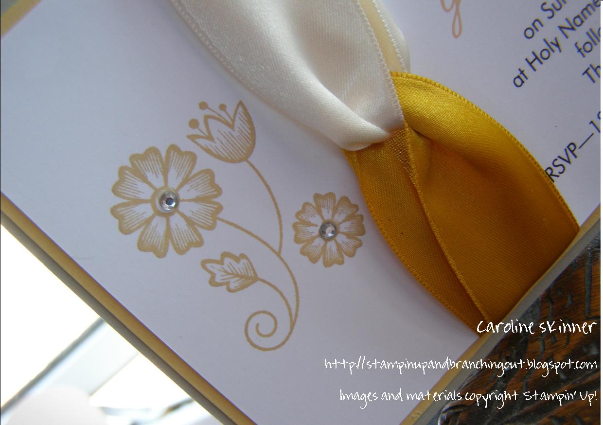 golden wedding invitations