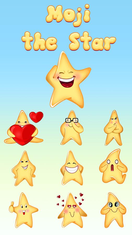 Android application GO Keyboard Moji Sticker screenshort