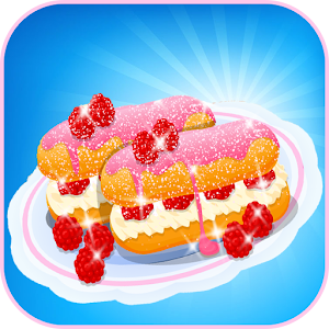 Download cooking games : raspberry eclairs For PC Windows and Mac
